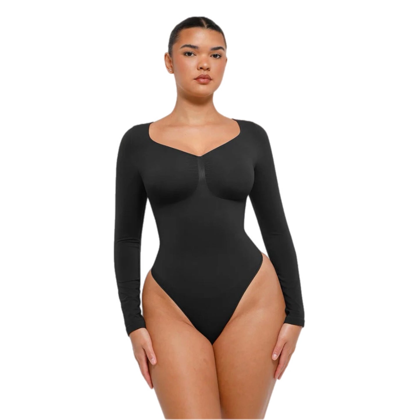 PF™ Body manche longue en string maintien de la poitrine