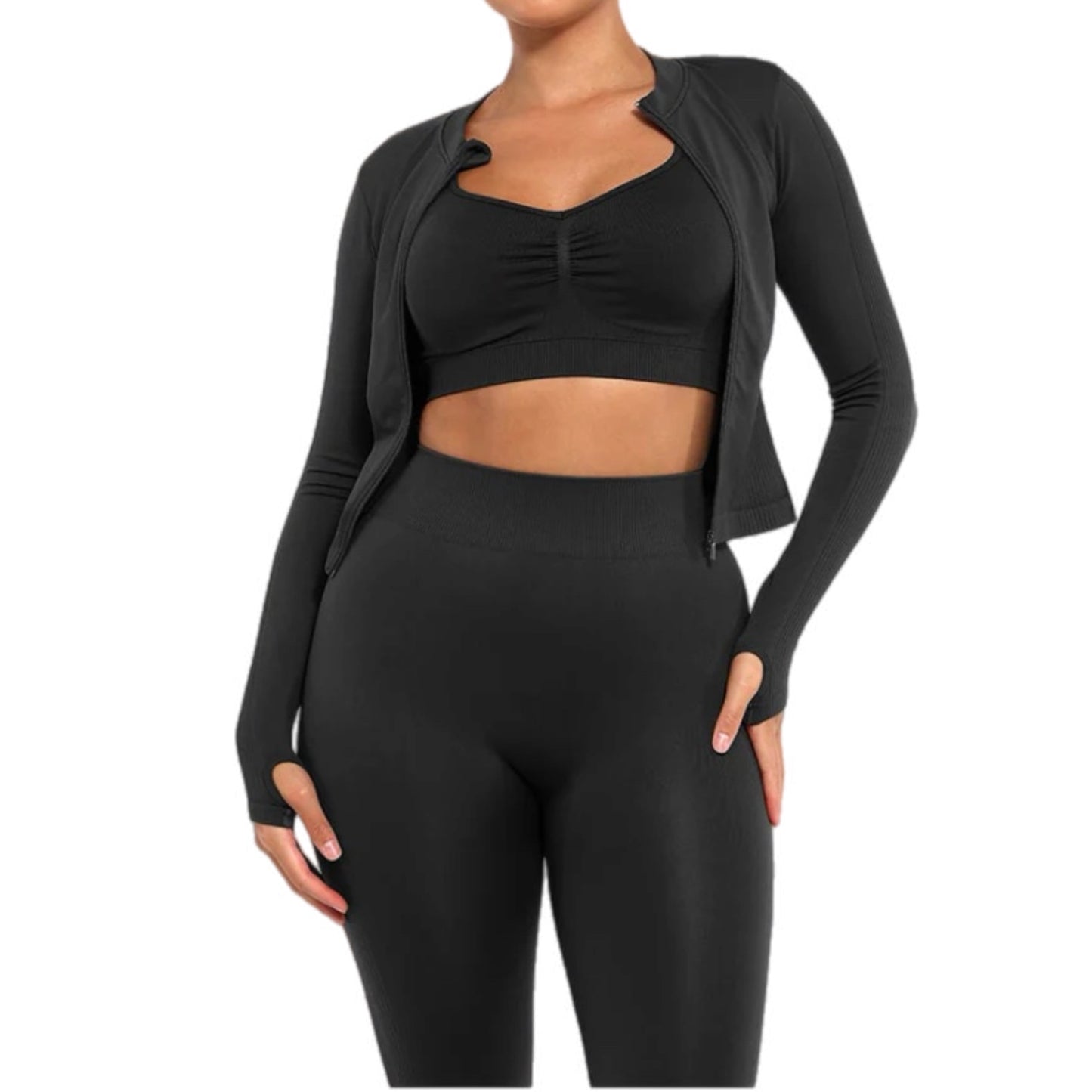 PF™ Wool Seamless Fitness Set