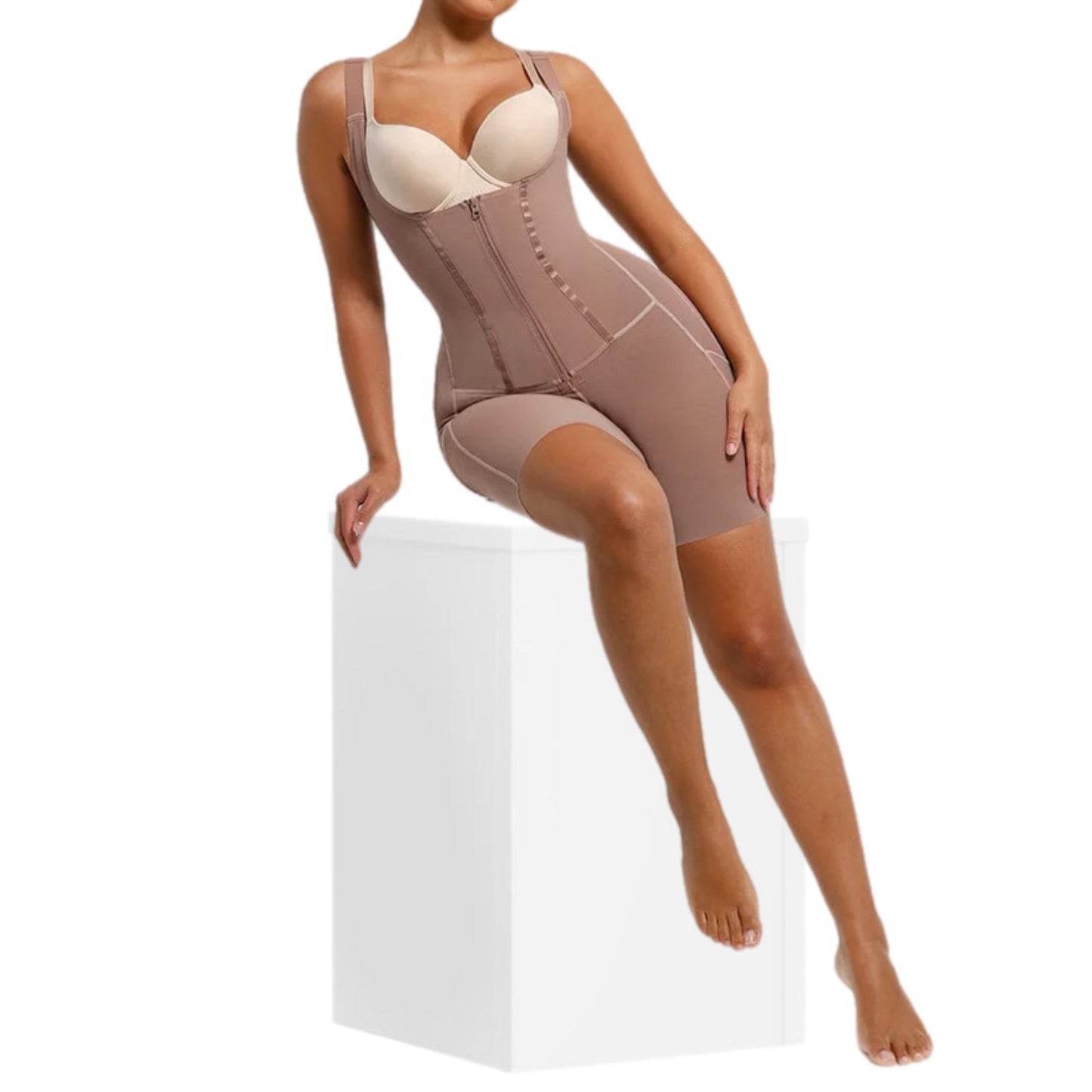 PF™ Corset Effect Shorty Bodysuit Post-Op Hooks