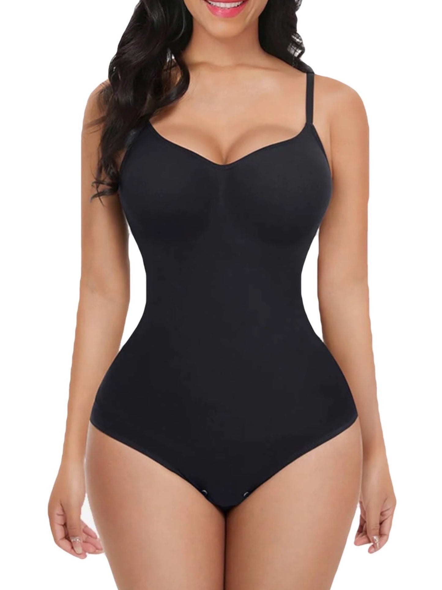 PF™ - Fine Panty Shaping Bodysuit with Straps