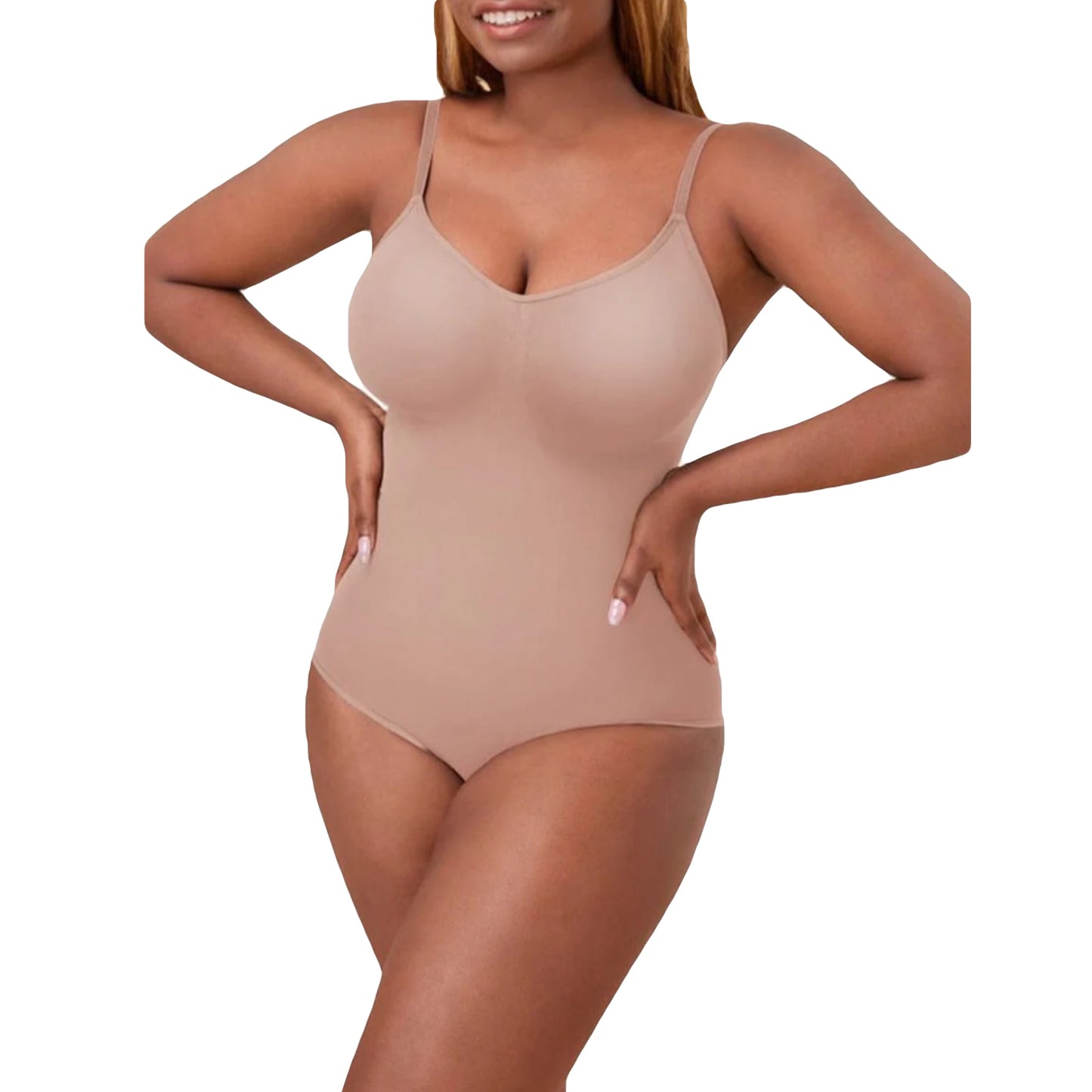 PF™ - Fine Panty Shaping Bodysuit with Straps