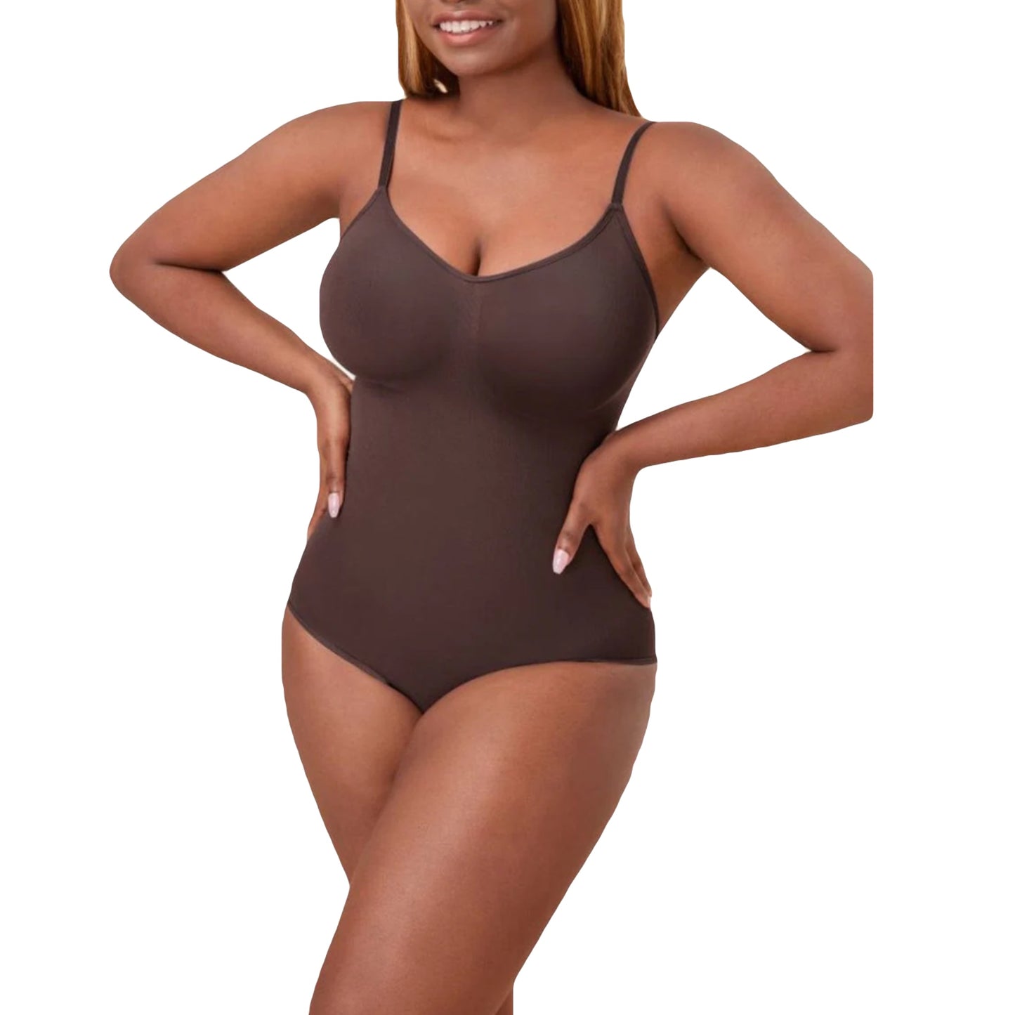 PF™ - Fine Panty Shaping Bodysuit with Straps