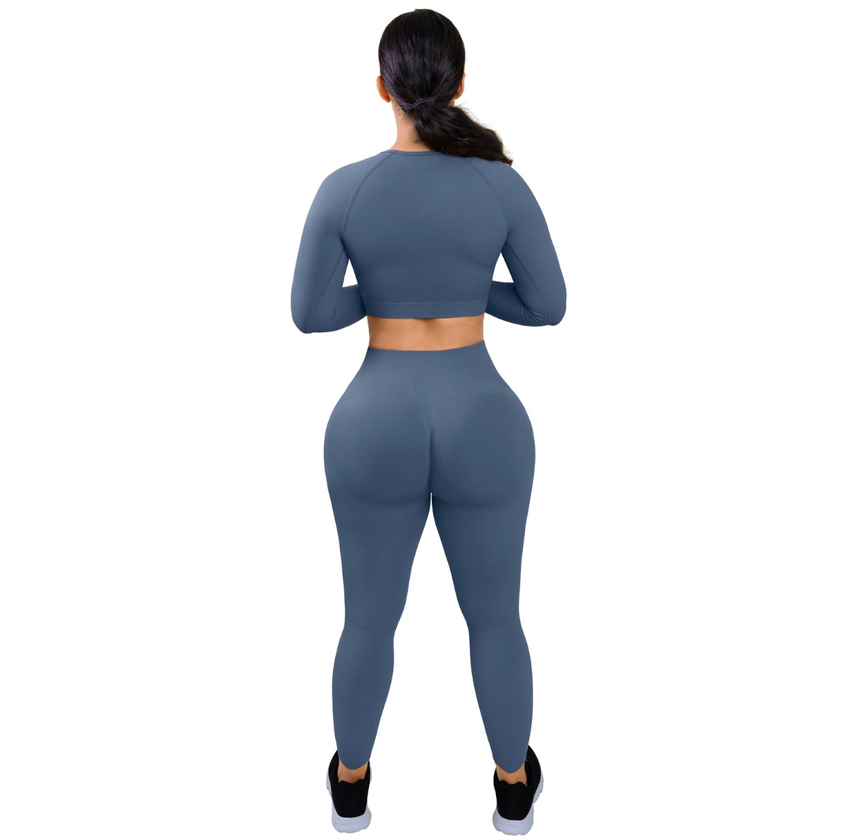 PF™ Thick Fitness Set Leggings and Long Sleeve Top