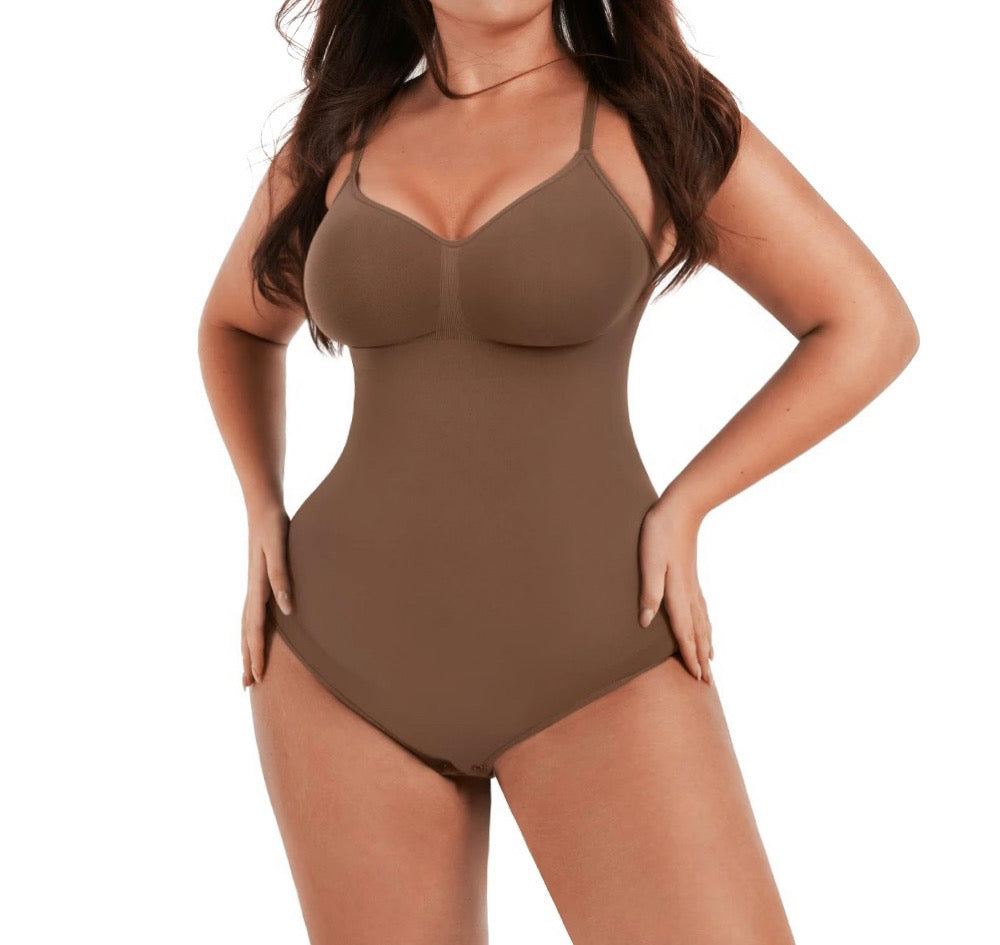 PF™ - Thin Straps Thong Shaping Bodysuit