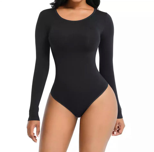 PF™ Long Sleeve Slimming Bodysuit